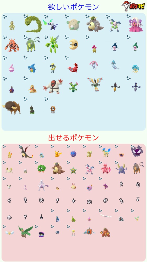 ポケモンgo ポケモントレード ポケモン交換掲示板