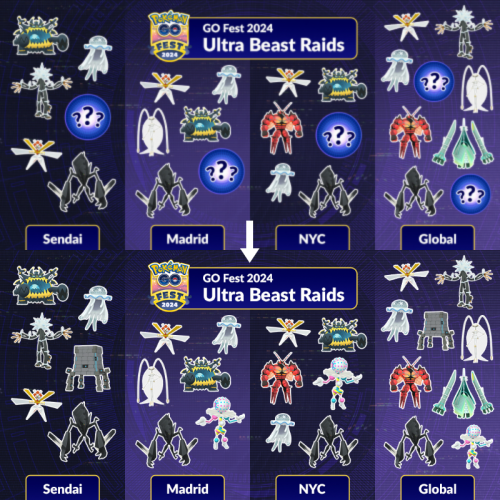 ポケモンGO】「Pokémon GO Fest 2024」のレイドバトルに登場する