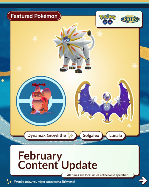 ポケモンGO】ポケモンGOの2026年2月のスケジュールが発表されています