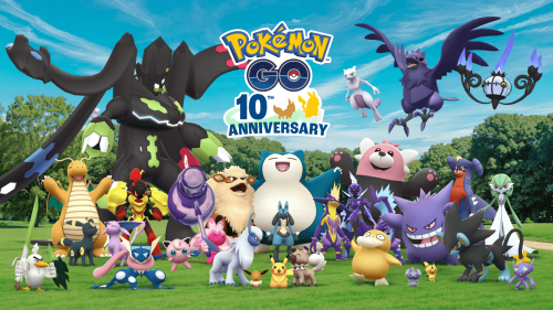 ポケモンGO】『Pokémon GO』10周年のお祝い！2026年7月は記念月間